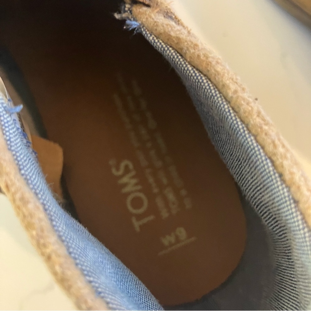 Toms Boots Womens US 9 Deia Ankle Booties Brown Suede Side Zip Heels 10014697 - Picture 13 of 13